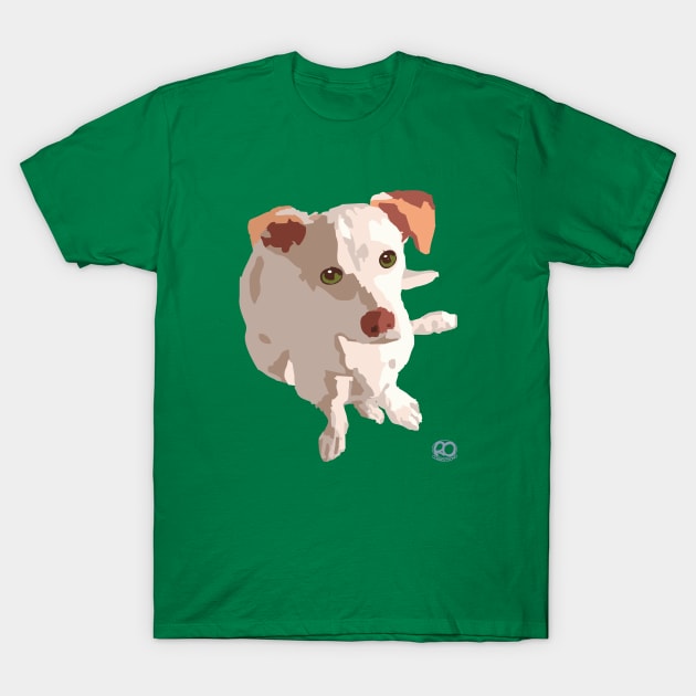 Jack Russell Sit T-Shirt by Corrococho